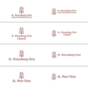 Design standards for Saint Petersburg First United Methodist Church | Graphic Design by pinterferenc86