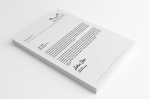 Retirement Community Letterhead design needed to include our new logo | Stationery Design by SL Designer