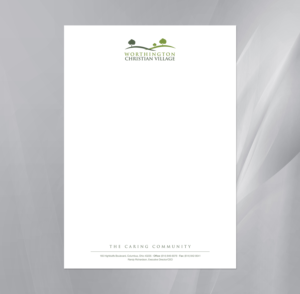 Retirement Community Letterhead design needed to include our new logo | Stationery Design by logodentity