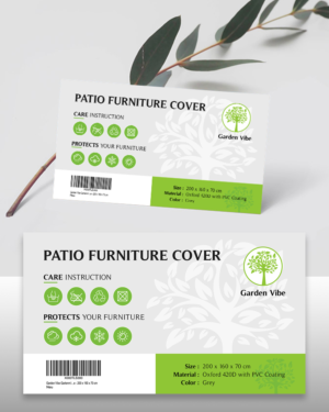 Patio furniture cover inlay card design | Flyer Design by ecorokerz