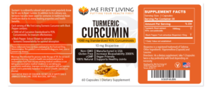 Me First Living Turmeric Label | Packaging Design by Soluciones Creativas