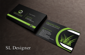 Business Card for Creative Edge Lawn & Landscape | Business Card Design by SL Designer