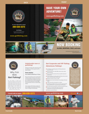 Got Fishing - World Class Fishing Adventures needs a one of a kind Flyer/Brochure  | Flyer Design by meet007