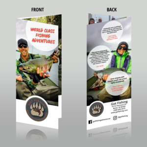 Got Fishing - World Class Fishing Adventures needs a one of a kind Flyer/Brochure  | Flyer Design by Javelin Studio