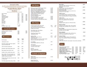 Menu Design by Vishal Vishwakarma 