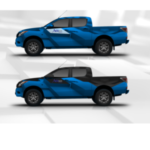 Mazda BT50 geometric/abstract Wrap | Car Wrap-Design von jaycobbb