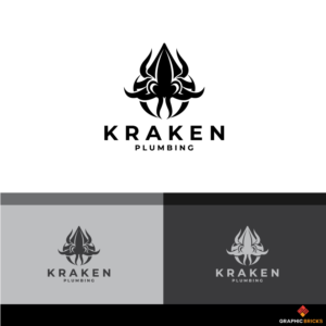 Kraken Plumbing | Logo Design by Graphic Bricks