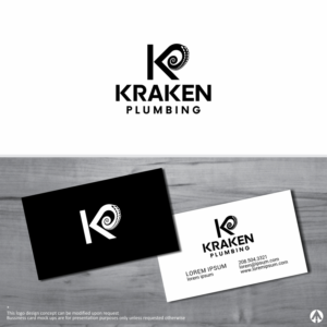 Logo Design by MBARO for Kraken Plumbing | Design #18514442