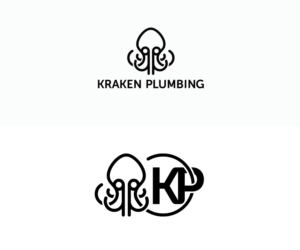 Logo Design by StillCudo for Kraken Plumbing | Design #18471885