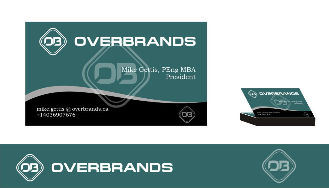 Logo and Business Card Design by RD Creative for Overbrands | Design #2780775