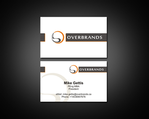 Logo and Business Card Design by ORIDEAS for Overbrands | Design #2783944