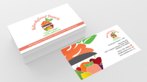 Vegan bakery needs business card | Visitenkarten-Design von Designs 2019