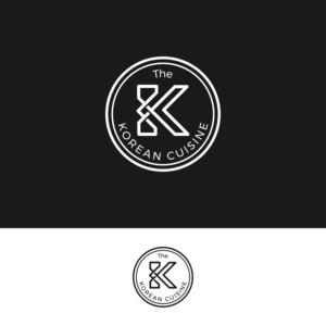 The K (Korean Cuisine) | Logo Design by LaVitaBella67