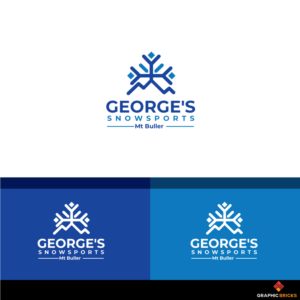 George's Snowsports Mt Buller | Logo Design by Graphic Bricks