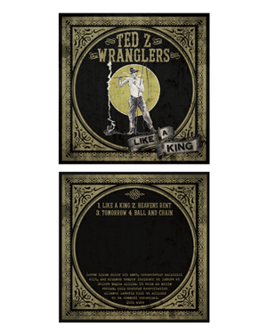 CD Cover Design by theoricline for Ted Z and The Wranglers | Design #2872518