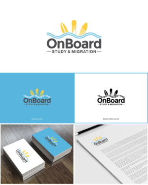 OnBoard Study & Migration  | Logo Design by MoonFeather