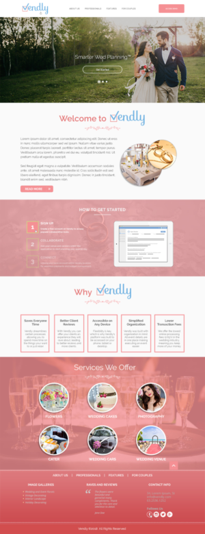 Web Design by OiligrivTomas for Vendly Partners | Design #18295688