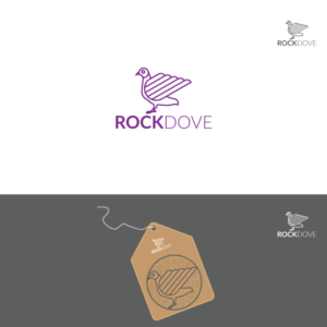 RockDove | Logo Design by Natasa m.