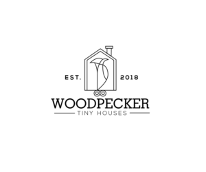 Woodpecker Tiny Houses. Est. 2018 | Logo-Design von renderman