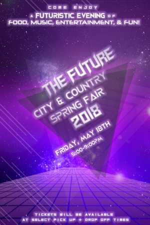 “The Future” Spring Fair Poster | Poster Design by Wenfeii