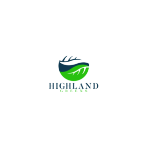 Highland Greens Co.  | Logo Design by M.CreativeDesigns