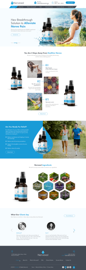 Nutritional Supplement Brand In Need Of Website Redesign | Web Design by Ved Web Services