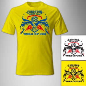 Cardston Soccer Club World Cup Uniform Design 2018 | T-shirt Design by iwan s