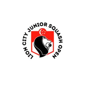 Lion City Junior Squash Open | Logo-Design von at-as