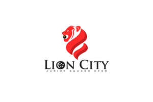 Lion City Junior Squash Open | Logo-Design von jaime.sp