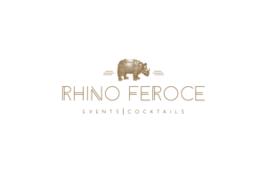 Rhino Féroce      Events | Cocktails | Logo Design by GLDesigns