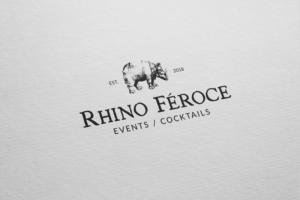 Rhino Féroce      Events | Cocktails | Logo Design by StalkerV