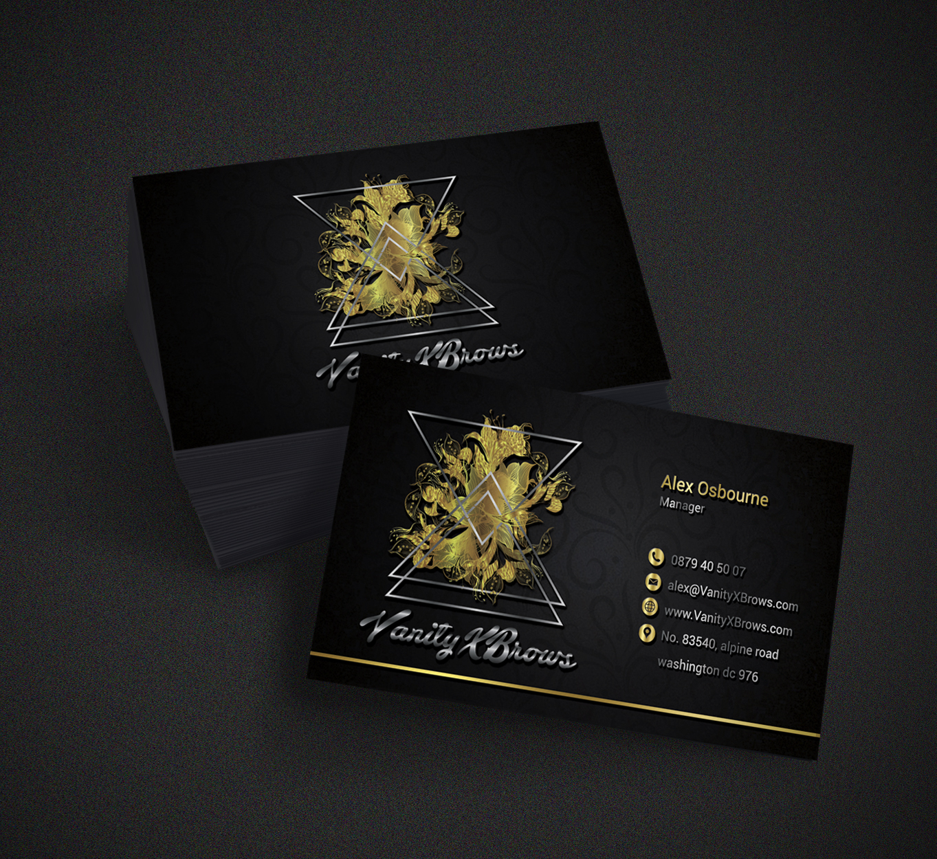 Business Card Design by Hardcore Design for this project | Design #18304866