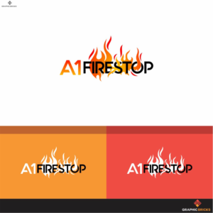 A1 FIRESTOP | Logo Design by Graphic Bricks