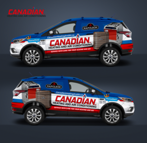 Graphic Design by Iryna S for Canadian heating and air conditioning | Design #25753364