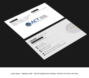 Business card for Industrial Automation Company.  | Business Card Design by Expert Designer