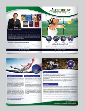 Orthopedic Arm Surgeon Brochure | Flyer-Design von alex989