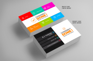 Consider It Done! - Business cards | Business Card Design by Expert Designer