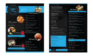 Menu Design by tangga.co