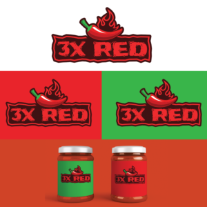 3X RED | Logo Design by sherman