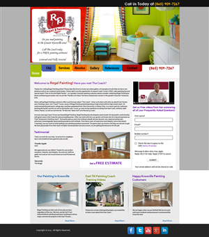 Web Design by Srikanth 2 for Maverick Web Video | Design #2981011