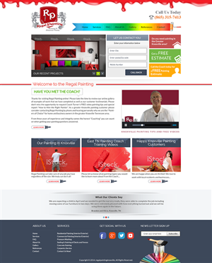 Web Design by amberegg for Maverick Web Video | Design #2987605