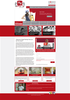 Web Design by Impressive Sol for Maverick Web Video | Design: #2812129