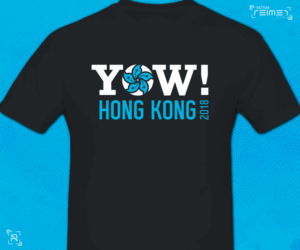 Design Fun shirt for YOW! Hong Kong conference | T-Shirt-Design von nreimer