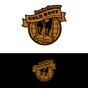 Logo Design by Lesia_Olesia for Gold Boot Brewing Company | Design #18284347