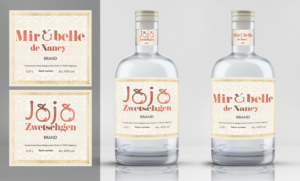 label for selfmade spirits, start-up, quality product | Label Design by SAI DESIGNS