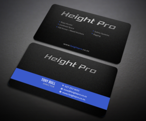 Height Pro Business Cards | Business Card Design by Designers Hub