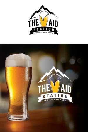 The Aid Station or The Aid Station - Trails and Ales | Logo-Design von ecorokerz