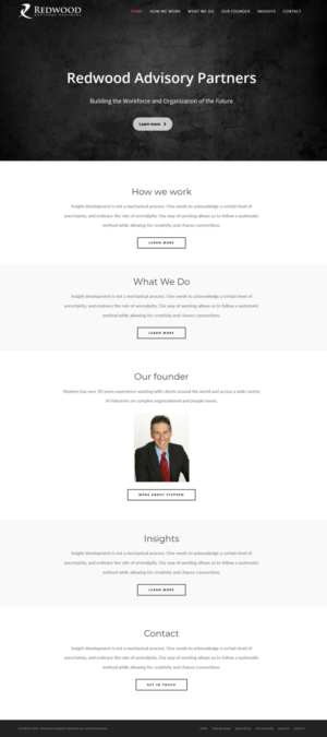 Organization and people consulting firm needs a website design | Web Design by CharaFathimalil