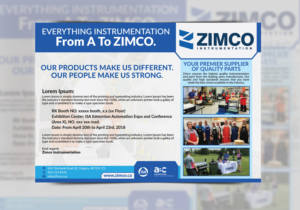 Flyer Design by Dexter Solutions for Zimco Instrumentation Inc. | Design #18335083