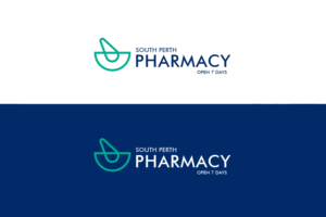 South Perth Pharmacy - emphasis the wording 'Pharmacy' and have South Perth a smaller text. | Logo Design by creative.visuals